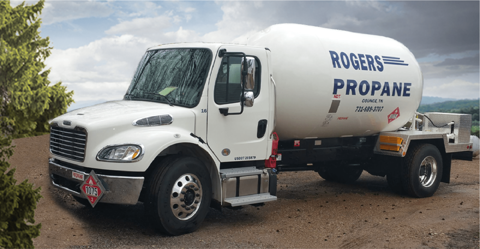 Rogers propane truck